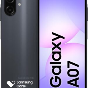 Celular Samsung Galaxy A07 128GB, 4GB, Câm. 50MP, Tela 6.7″- Preto