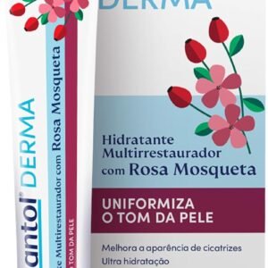Bepantol Derma Rosa Mosqueta, Pele Normal a Seca, Hidratante Multirrestaurador Hipoalergênico, 20g