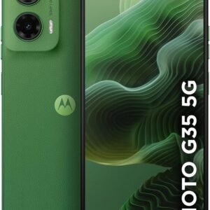 Smartphone Motorola Moto g35 5G – 128GB 12GB (4GB RAM+8GB Ram Boost) e Camera 50MP com AI NFC Tela 6.7″ com Superbrilho – Verde